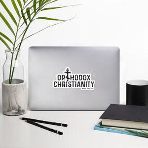 Orthodox Christianity Sticker