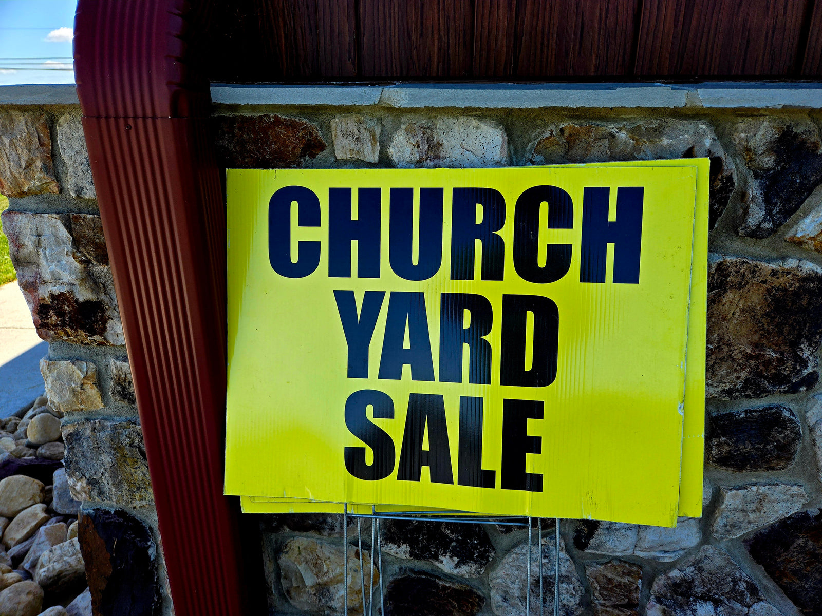 Church Yard Sale