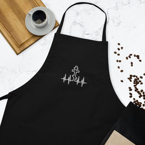 Orthodox Heartbeat - Embroidered Apron