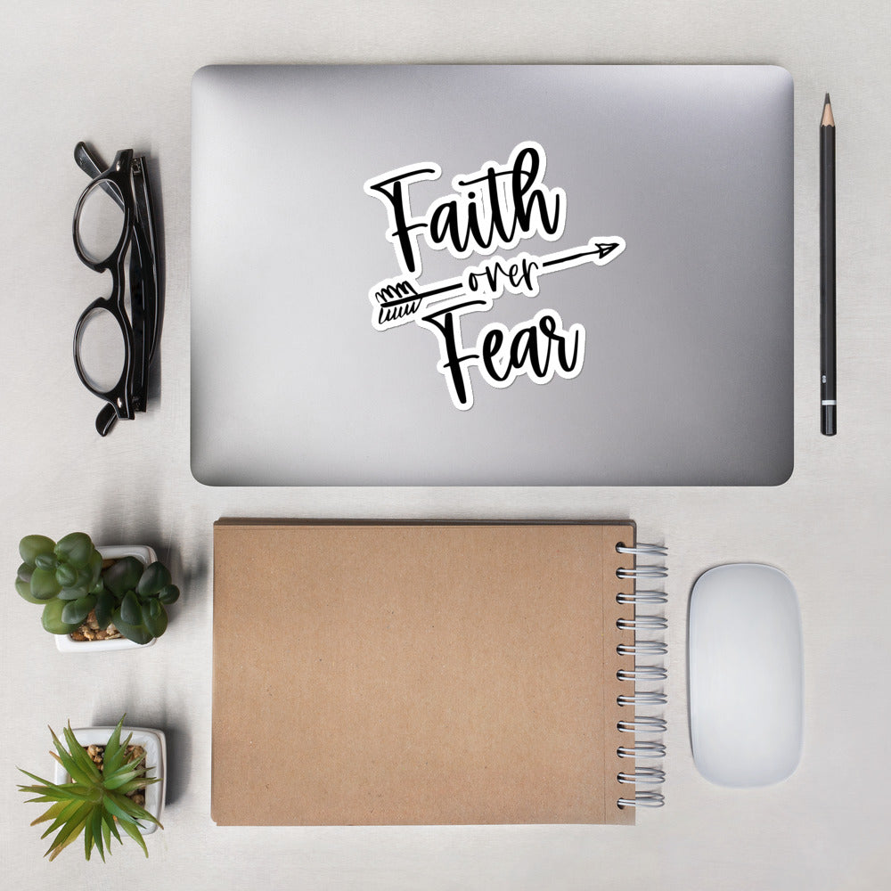Faith over Fear Sticker