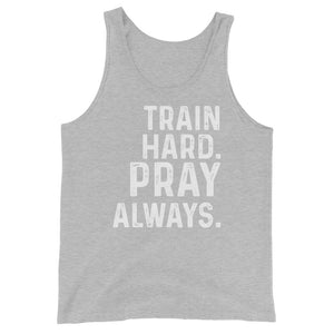 Train Hard Pray Always - Orthodox Christian - Unisex Tank Top
