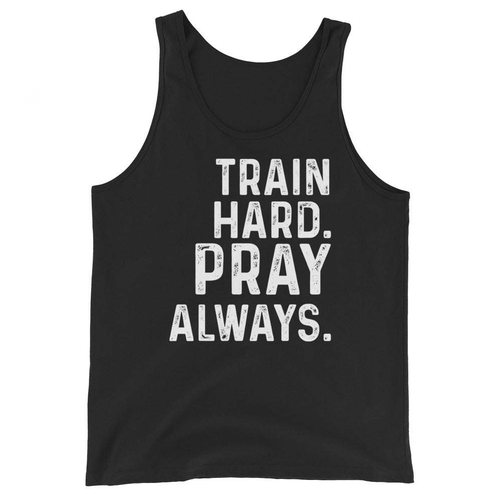 Train Hard Pray Always - Orthodox Christian - Unisex Tank Top