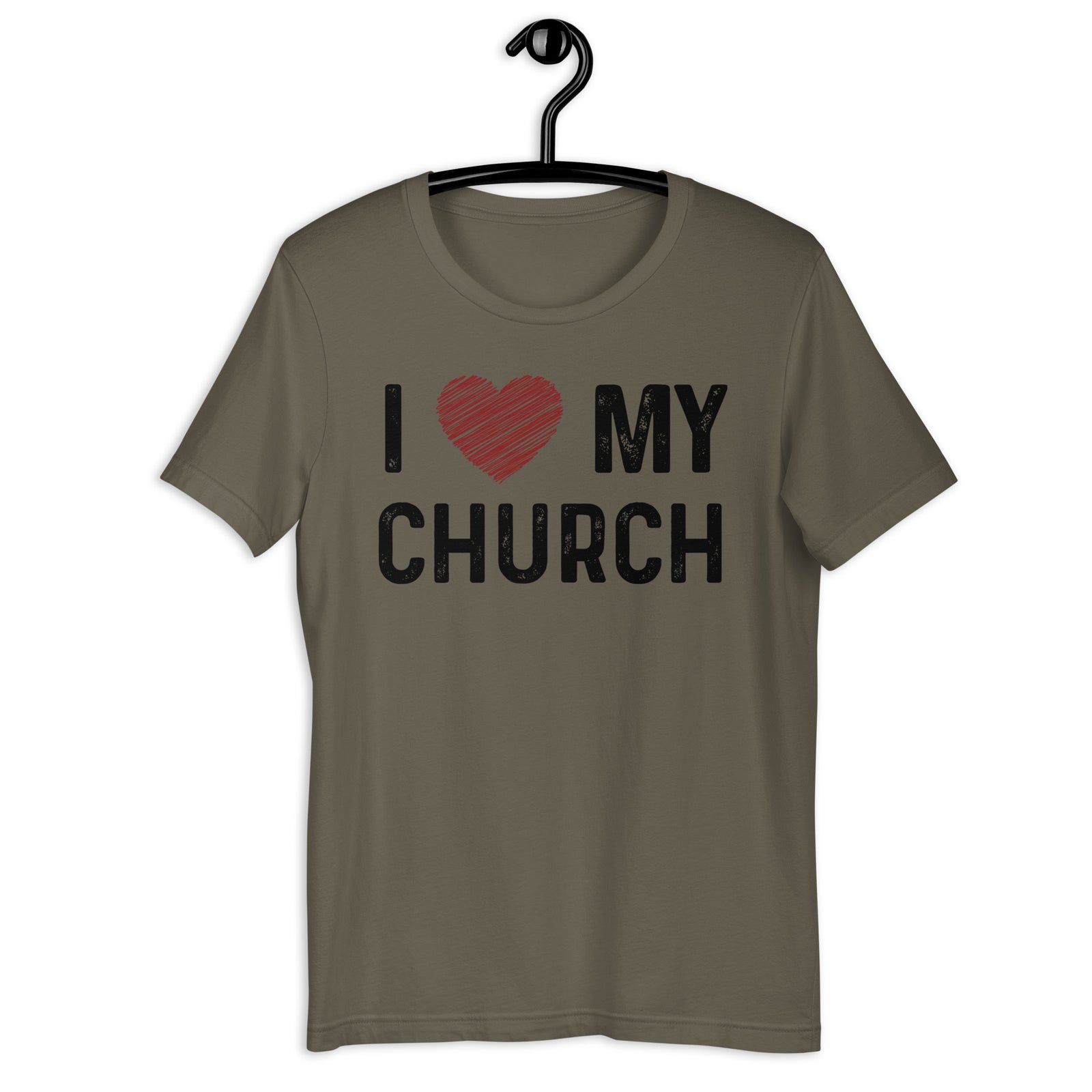 I Love My Church - Orthodox Apparel - Unisex Christian T-Shirt