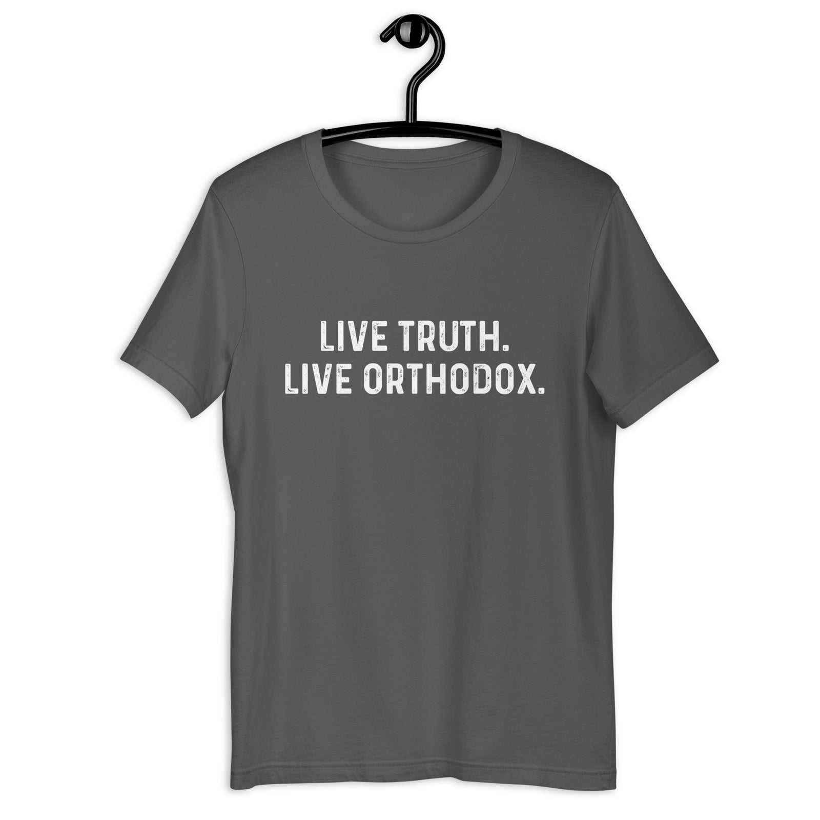 Live Truth. Live Orthodox. - Orthodox Apparel - Unisex Christian T-Shirt
