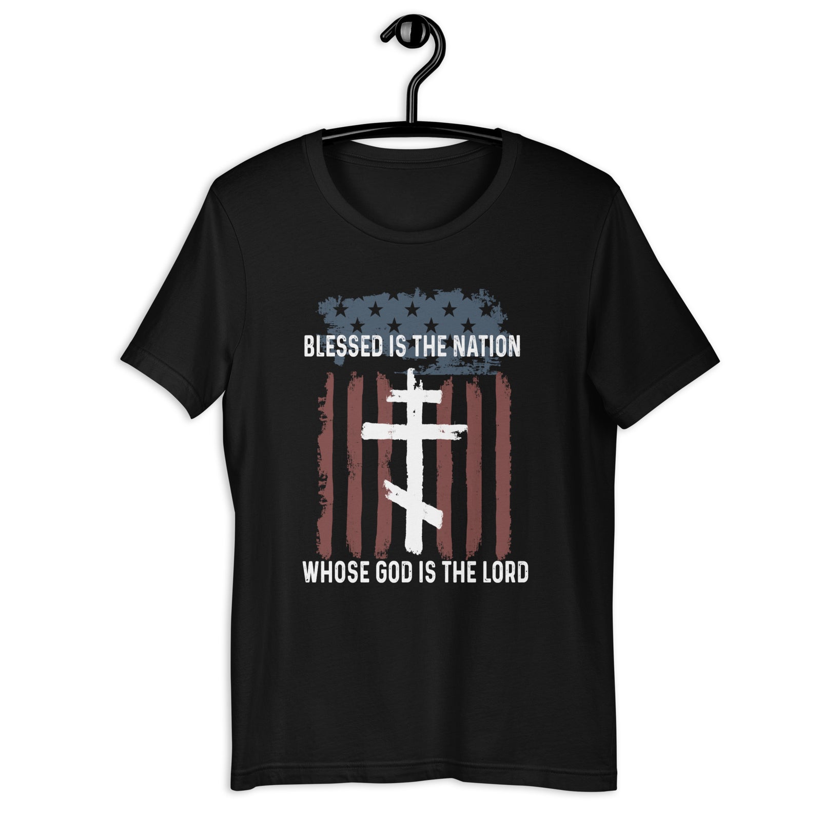 Blessed is the Nation - Orthodox Apparel - Unisex Christian T-Shirt