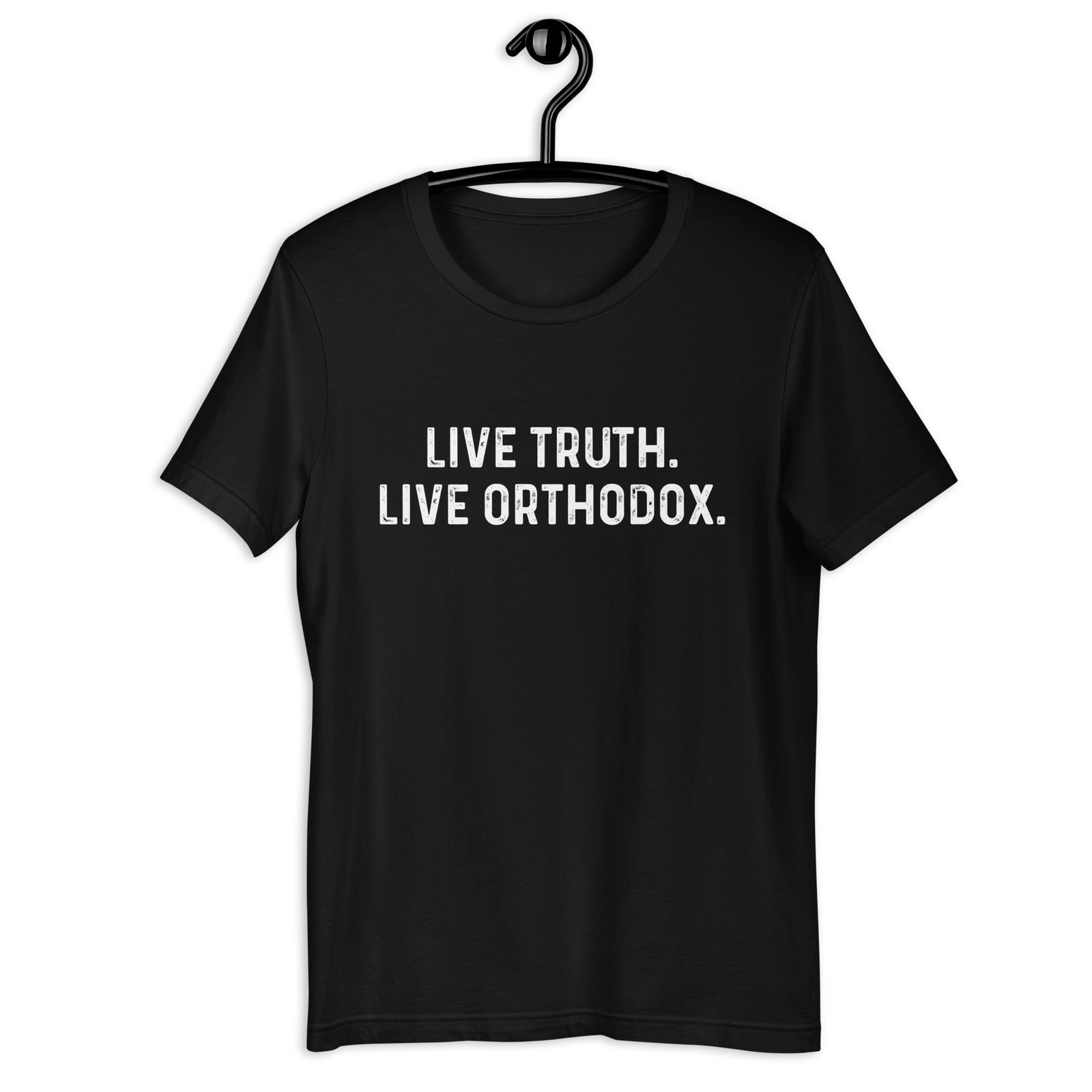Live Truth. Live Orthodox. - Orthodox Apparel - Unisex Christian T-Shirt
