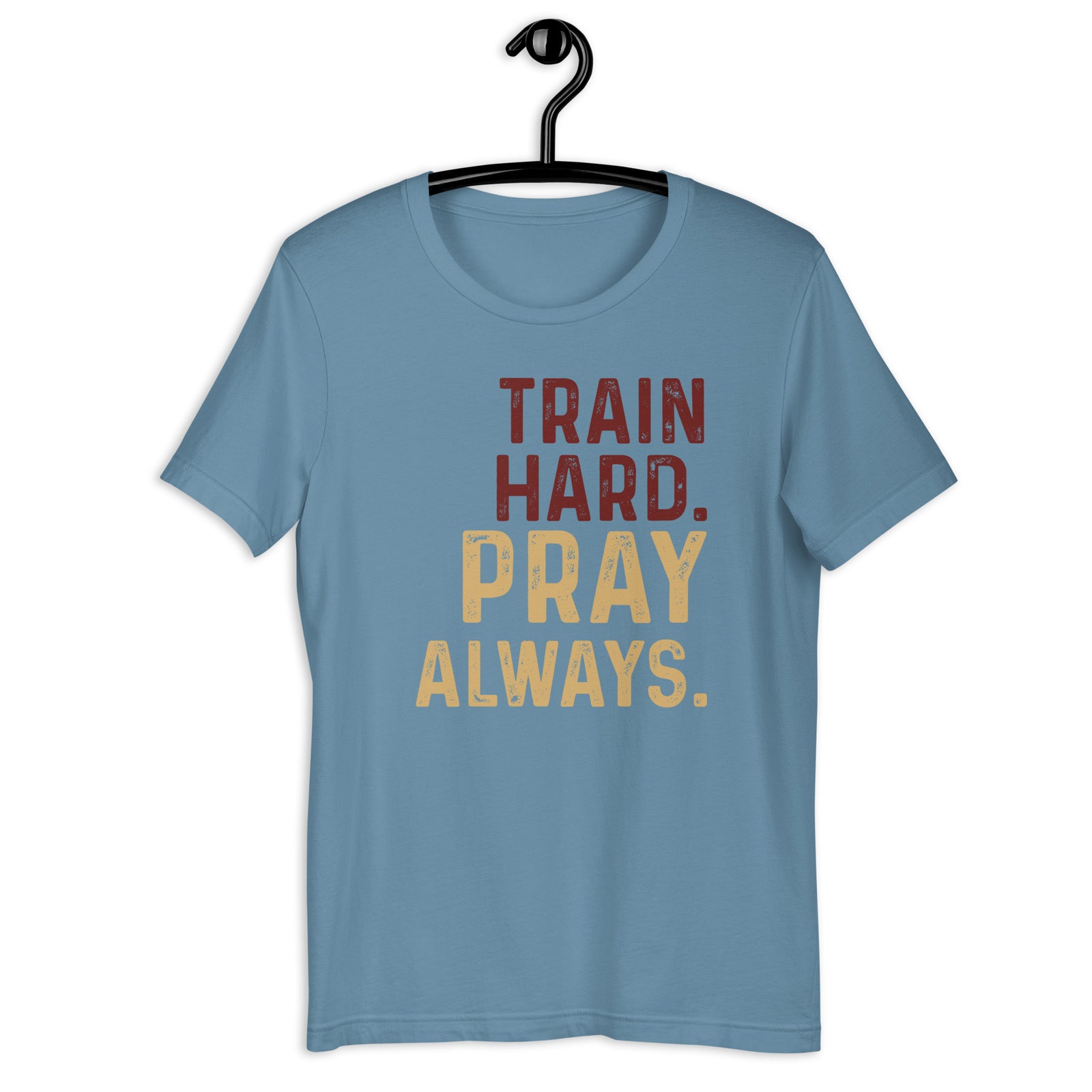 Train Hard Pray Always - Orthodox Apparel - Unisex Christian T-Shirt