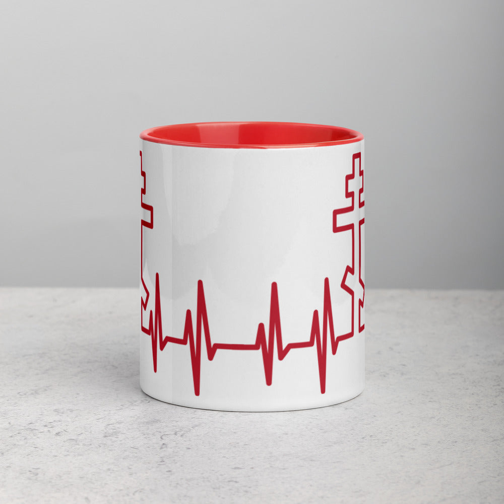 11oz - Orthodox Heartbeat Coffee Mug
