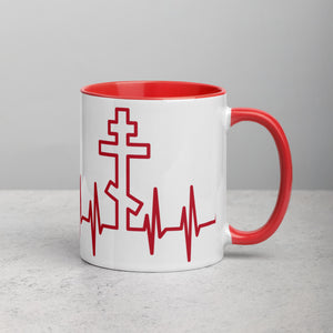 11oz - Orthodox Heartbeat Coffee Mug